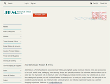 Tablet Screenshot of jkmribbon.com